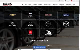 Hubler Auto of Greensburg website
