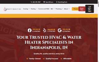 Kight's Quality Air Heating and Cooling website