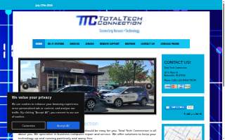 Total Tech Connection website