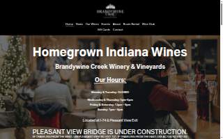 Brandywine Creek Vineyards & Winery website