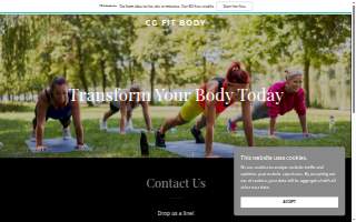 CG FitBody website
