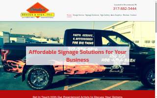 Christy's Design & Sign, Inc. website