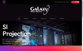 Galaxy Home Theater website