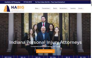 Habig Injury Law website