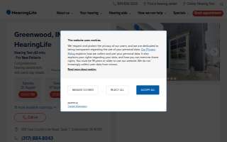 HearingLife of Greenwood IN website