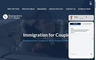 Immigration for Couples of Greenwood website