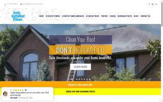 Indy Exterior Clean website
