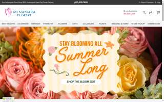 McNamara Florist of Greenwood website