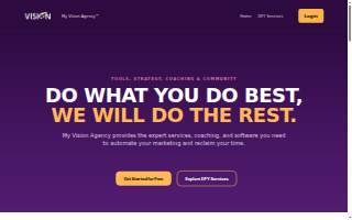 My Vision Agency™ website