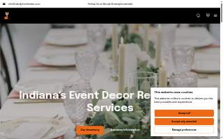 Nerdy Fox Rentals & Designs website