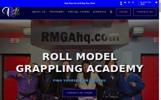 Roll Model Grappling Academy | Jiu Jitsu, Kickboxing, and Judo website