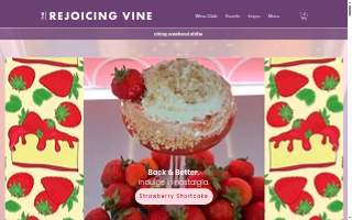 The Rejoicing Vine Winery of Greenwood website