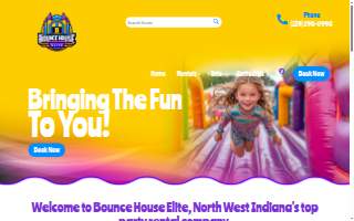Bounce House Elite website