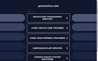 Genesis Rehab Services Physical Therapy Clinic-Whiting website
