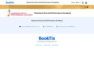 Hammond Arts & Performance Academy website