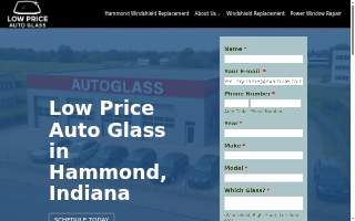 Hammond Auto Glass website