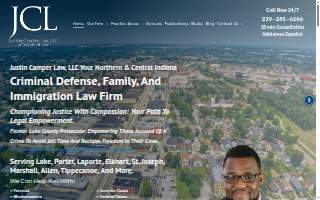 Justin Camper Law, LLC of Hammond website