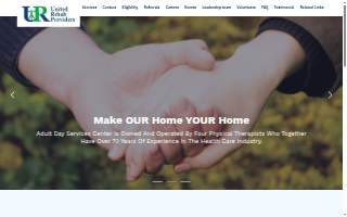 United Rehab Providers Physical Therapy website