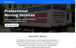 Bill's Movers & U-Lock Storage of Highland website