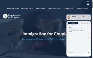 Immigration for Couples of Highland website