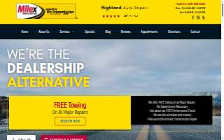 Milex Complete Auto Care - Mr. Transmission website
