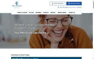 Eye Designs website