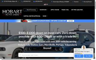Hobart Auto Sales Used Car Superstore website