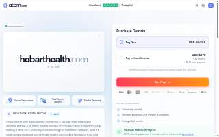 Hobart Wealth - Financial Planning Services website