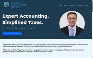 Albertson Accounting Solutions, LLC website