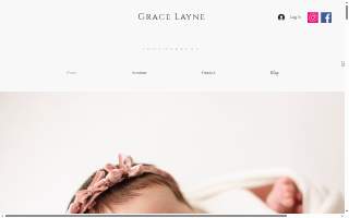 Grace Layne Photography website