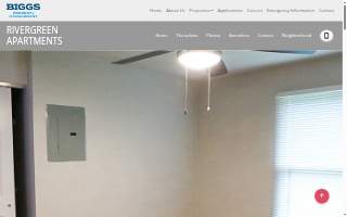 Rivergreen Apartments website