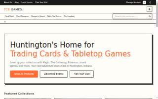 TCB Games Inc website