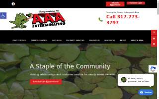 AAA Exterminating Inc website