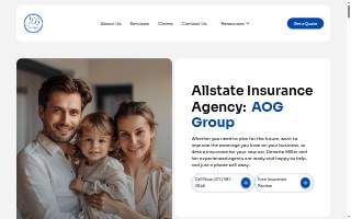 Allstate Insurance Agency: AOG Group website