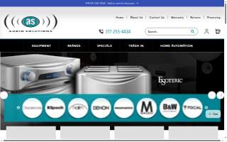 Audio Solutions website