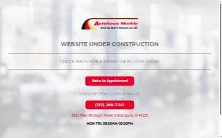 Autohaus Merkle website