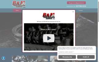 B & M Transmission Service, Inc. website