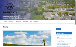 Barkocy Surveying Inc of Indianapolis website