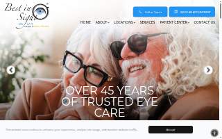 Best In Sight Eye Care - Indianapolis website