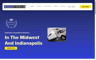 Box Truxx Courier-Delivery-Crossdock website