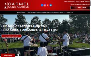 Carmel Music Academy website