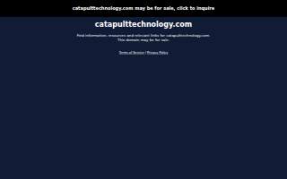 Catapult Technology Solutions - Indianapolis IT Support & Managed IT Services - IT Consulting Firm website