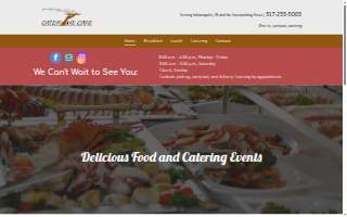 Cater Me Cafe website