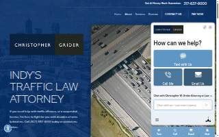 Christopher W. Grider Attorney at Law website
