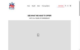 City Appliance website