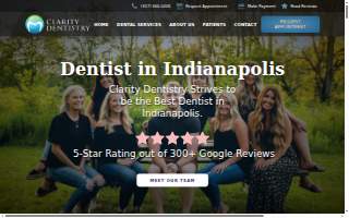 Clarity Dentistry website