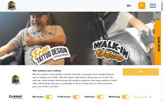 Cleopatra Ink Tattoo & Piercing Indianapolis Studio website