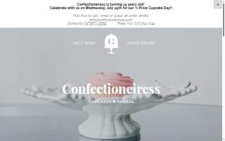 Confectioneiress Mass Ave website