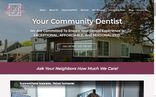 Dentist · 8 Motif Boulevard website