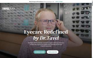 Dr. Tavel Family Eyecare - Esquire website